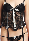 Cinema Etoile Women's Stretch Lace Bustier