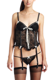Cinema Etoile Women's Stretch Lace Bustier